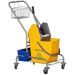 Homcom carrello pulizie usato  Spedito ovunque in Italia 