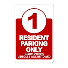 Resident parking numbered for sale  Delivered anywhere in USA 