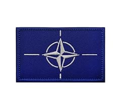 Nato flag embroidery for sale  Delivered anywhere in USA 