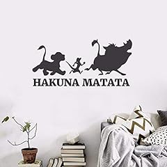 Hakuna matata sticker d'occasion  Livré partout en France