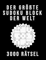 Größte sudoku block gebraucht kaufen  Wird an jeden Ort in Deutschland