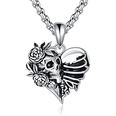 Venacoly skull necklace for sale  Delivered anywhere in UK