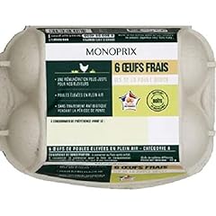 Monoprix oeufs boîte d'occasion  Livré partout en France
