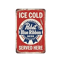 Pabst beer tin for sale  Delivered anywhere in USA 