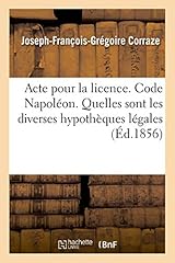 Acte licence. code d'occasion  Livré partout en France