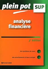 Analyse financière enseigneme d'occasion  Livré partout en France