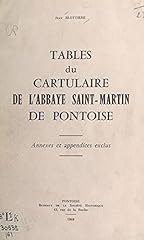 Tables cartulaire abbaye d'occasion  Livré partout en France