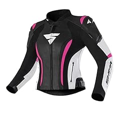 blouson moto femme cuir rose d'occasion  Livré partout en France