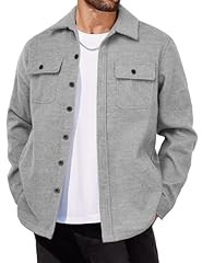 Coofandy wool shirt for sale  Delivered anywhere in USA 