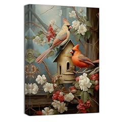 Qixiang cardinal canvas for sale  Delivered anywhere in USA 