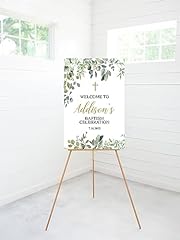 Baptism welcome sign for sale  Delivered anywhere in USA 