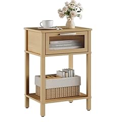 Nightstand wooden bedside for sale  Delivered anywhere in USA 