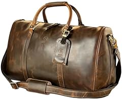 Leather duffle bag for sale  Delivered anywhere in USA 