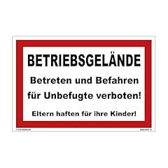 Kleberio betreten verboten gebraucht kaufen  Wird an jeden Ort in Deutschland