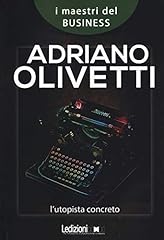 Adriano olivetti. utopista usato  Spedito ovunque in Italia 