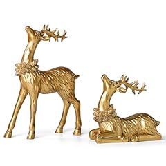 2pcs christmas deer for sale  Delivered anywhere in USA 