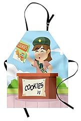 Lunarable cartoon apron for sale  Delivered anywhere in USA 