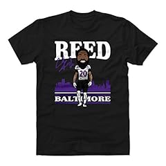 500 LEVEL Ed Reed Shirt (Cotton, X-Large, Black) - for sale  Delivered anywhere in USA 