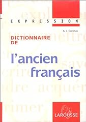 Dictionnaire ancien français d'occasion  Livré partout en Belgiqu
