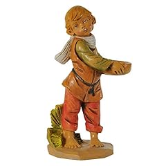 Statuine presepe bambino usato  Spedito ovunque in Italia 