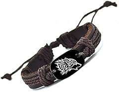 Wolf bracelet men for sale  Delivered anywhere in USA 