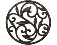Decorative Cast Iron Trivet For Kitchen Or Dining Table for sale  Delivered anywhere in UK