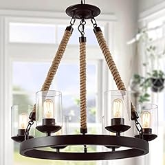 Lnc farmhouse chandelier for sale  Delivered anywhere in USA 