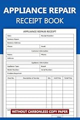Appliance repair receipt for sale  Delivered anywhere in USA 