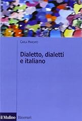 Dialetto dialetti italiano. usato  Spedito ovunque in Italia 
