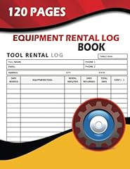 Equipment rental log for sale  Delivered anywhere in USA 