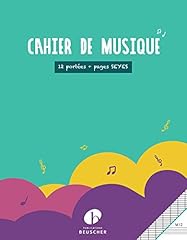 Cahier musique portées d'occasion  Livré partout en France