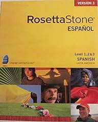 Rosetta Stone Espanol Level 1 & 2 Spanish Latin America for sale  Delivered anywhere in USA 