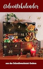 Adventskalender schreibwerksta gebraucht kaufen  Wird an jeden Ort in Deutschland