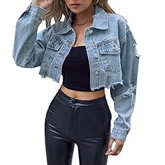 Jeansjacke mädchen damen gebraucht kaufen  Wird an jeden Ort in Deutschland