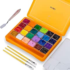 Used, ANTNX Gouache Paint Set, 24 Colors x 30ml Unique Jelly for sale  Delivered anywhere in Canada