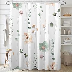 Floral shower curtain for sale  Delivered anywhere in UK