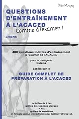 Questions entraînement acaced d'occasion  Livré partout en France