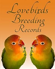 Lovebirds breeding records for sale  Delivered anywhere in USA 