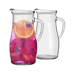 Argon Tableware 2x 1800ml Glass Water Jug - 'Tallo' for sale  Delivered anywhere in UK