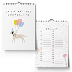 Calendario dei compleanni usato  Spedito ovunque in Italia 