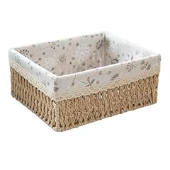 Rustic woven storage for sale  Delivered anywhere in USA 