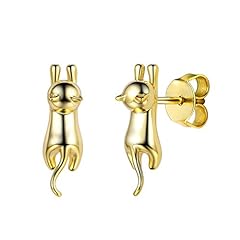 Full cat earrings for sale  Delivered anywhere in USA 