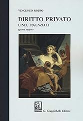 Diritto privato. linee usato  Spedito ovunque in Italia 