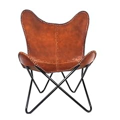 Brown leather accent for sale  Delivered anywhere in USA 