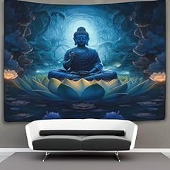 Kkpbhtyvg bouddha tapisserie d'occasion  Livré partout en France