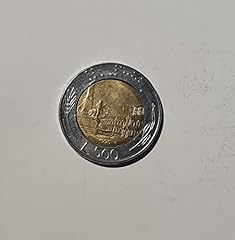 Moneta collezione bimetallica usato  Spedito ovunque in Italia 