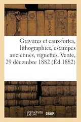 Gravures eaux fortes d'occasion  Livré partout en France