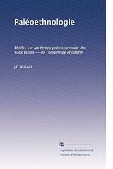 Paléoethnologie etudes temps d'occasion  Livré partout en France