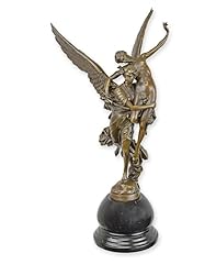 Statua bronzo gloria usato  Spedito ovunque in Italia 