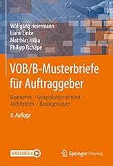 Vob musterbriefe auftraggeber gebraucht kaufen  Wird an jeden Ort in Deutschland